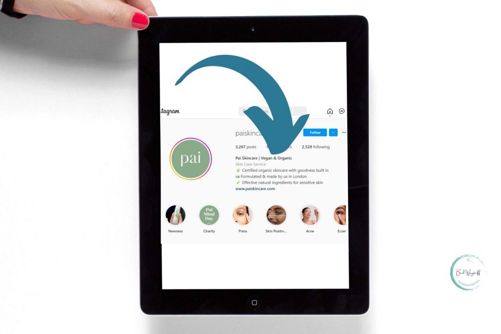 adding keywords to your profile name to boost instagram results