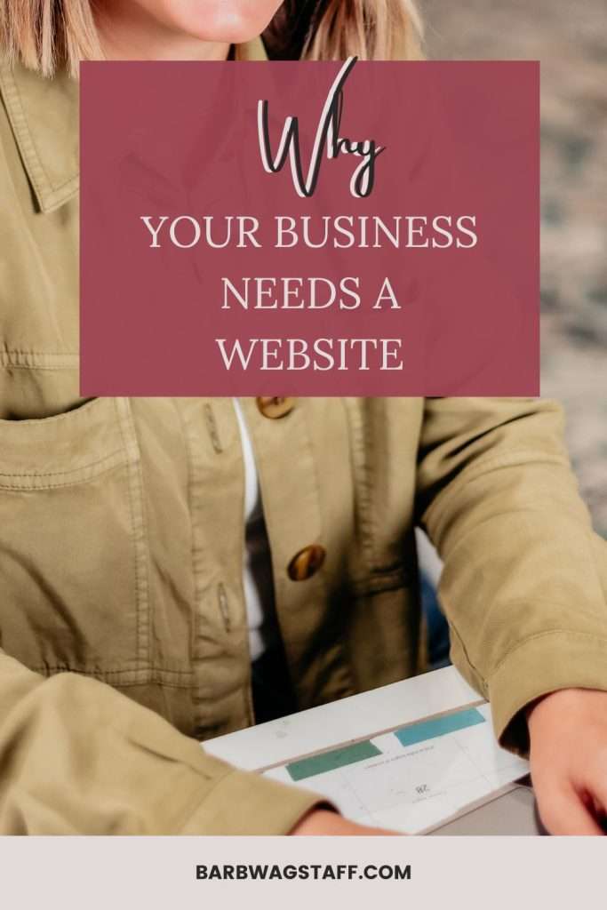 Why your business needs a website. 