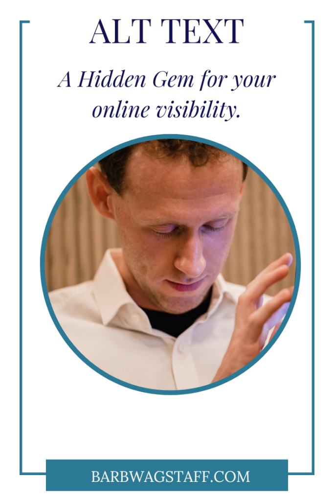 Alt text allows your business to be more visible to those who are visually impaired and search engines.